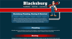 Desktop Screenshot of blacksburgplumbing.com