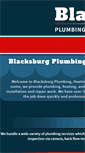 Mobile Screenshot of blacksburgplumbing.com